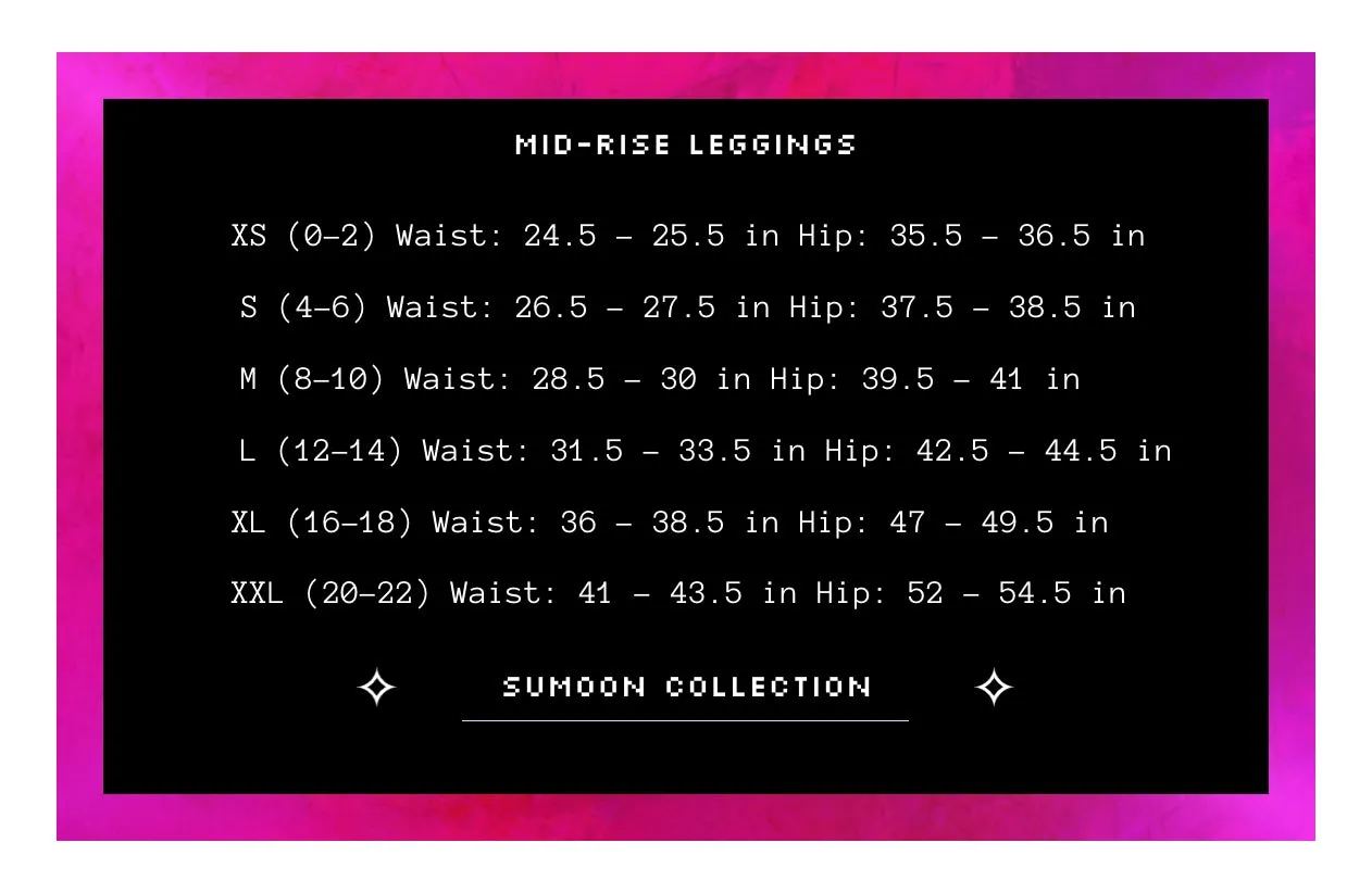 teal large text logo mid-rise leggings