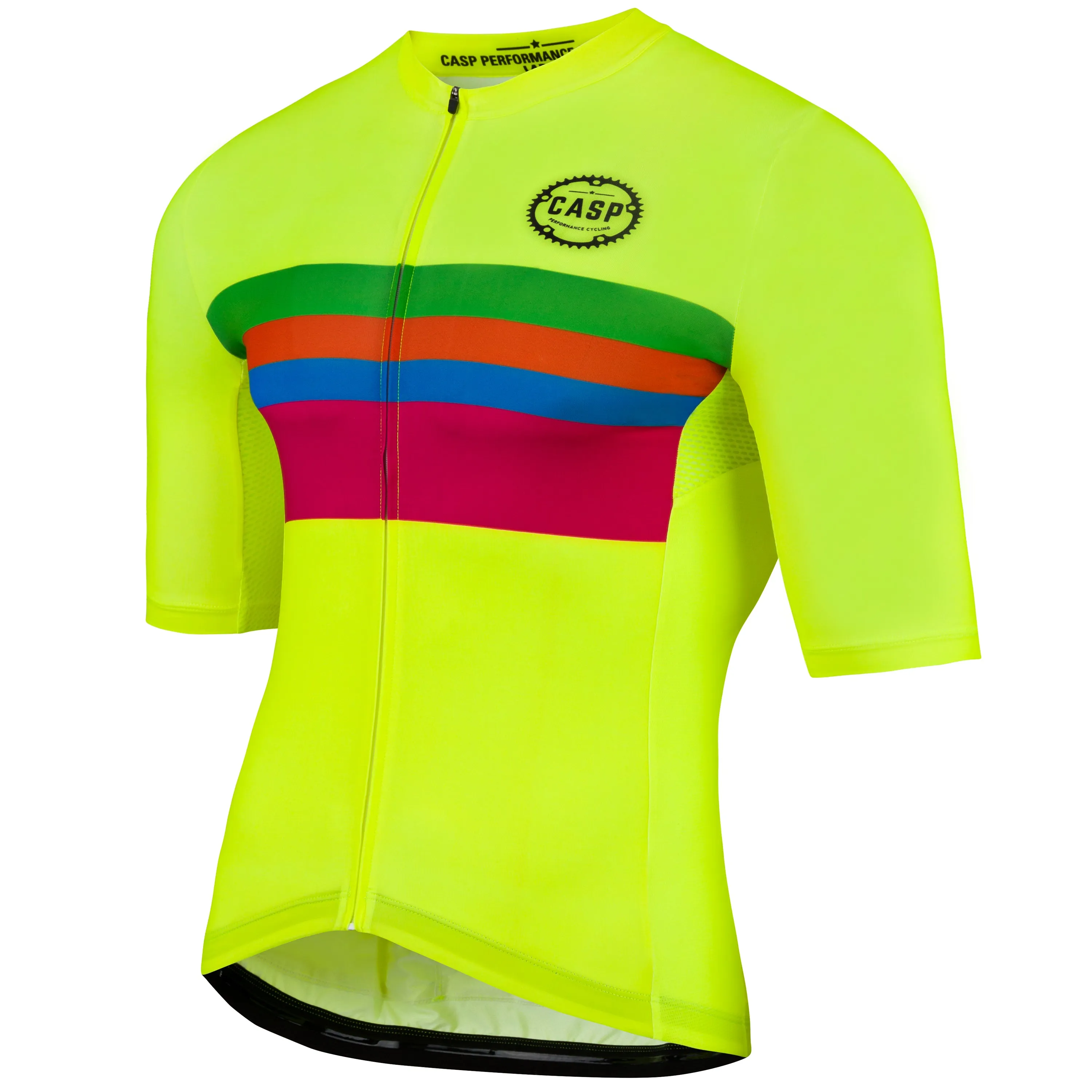 Team Casp Neon Yellow Jersey