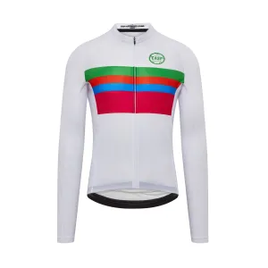 Team Casp White Long Sleeve Jersey