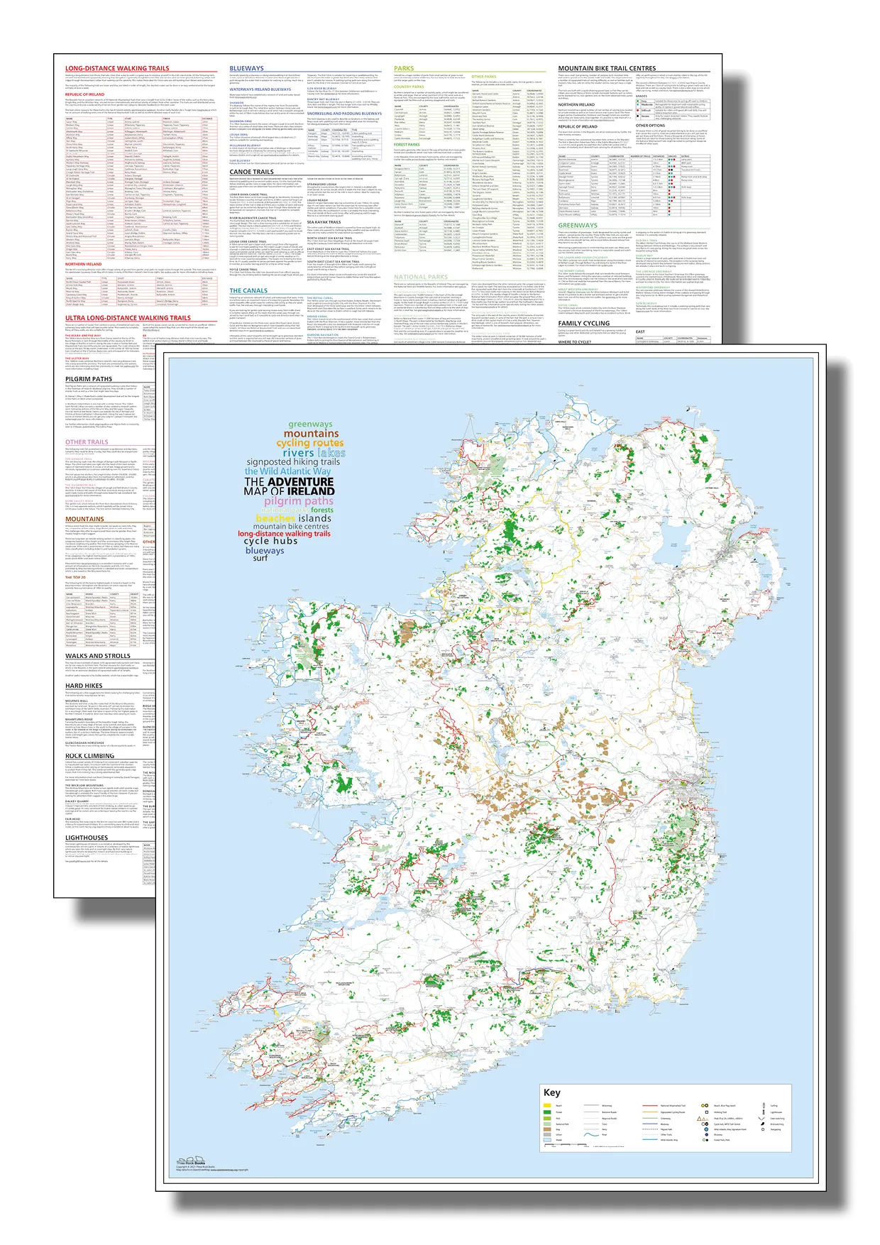 The Adventure Map Of Ireland