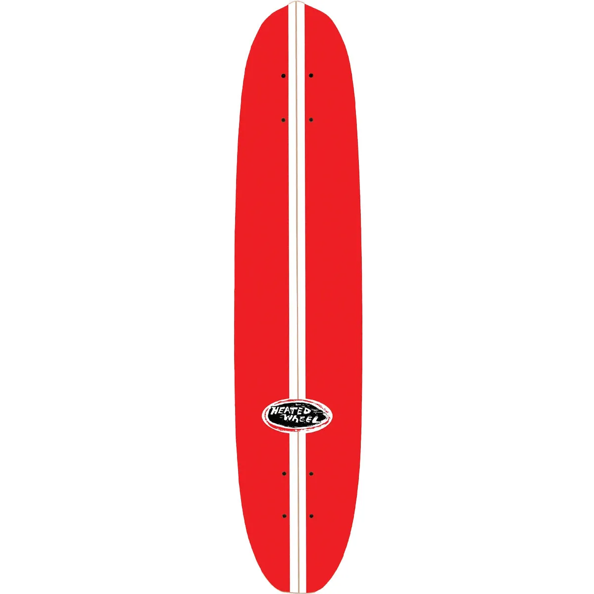 The Heated Wheel - Baja Cork Top Polarizer 6.0 Skateboard Deck