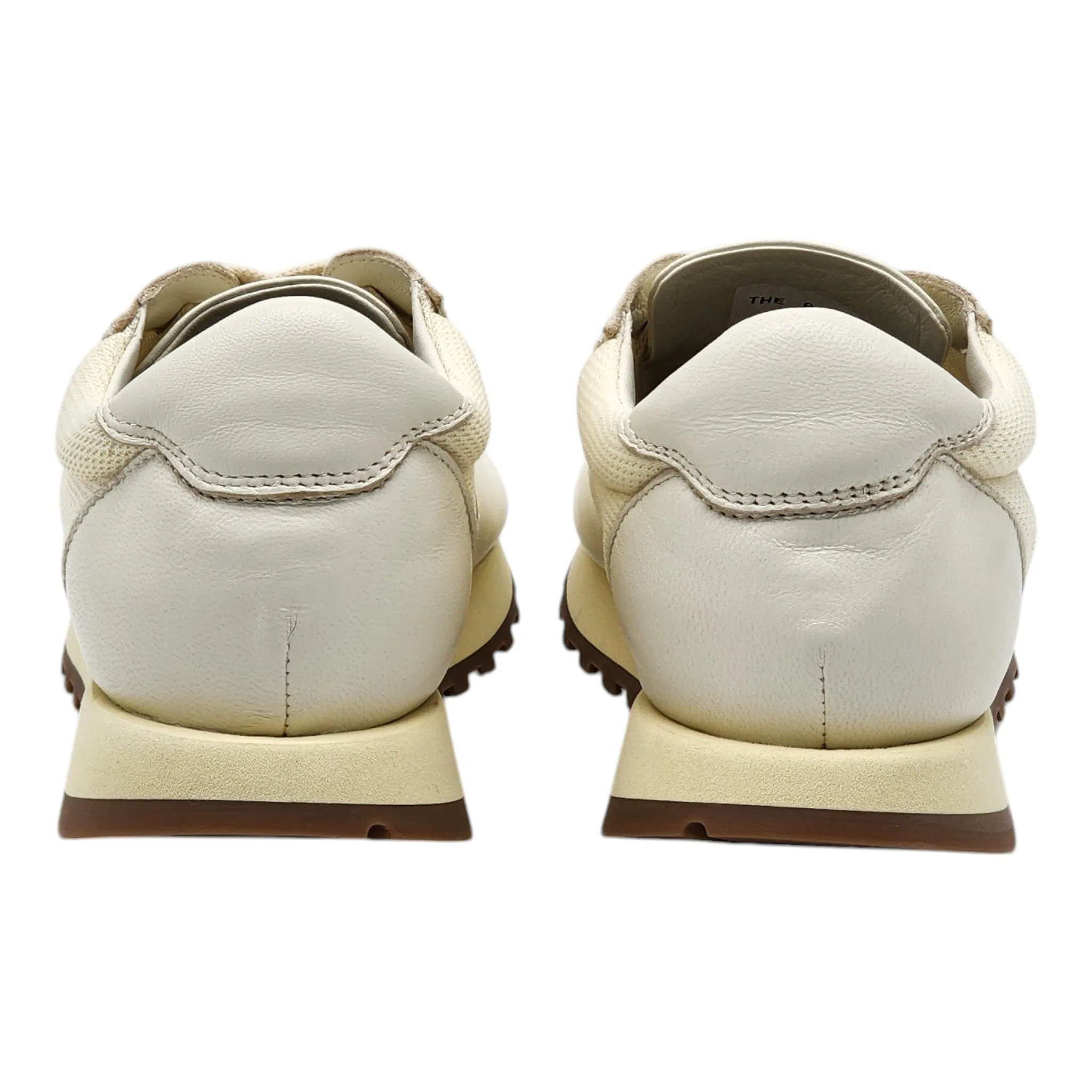 The Row Owen Runner Sneakers - Mesh and Leather - Beige 37