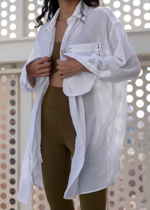 The Short Cover-Up, White