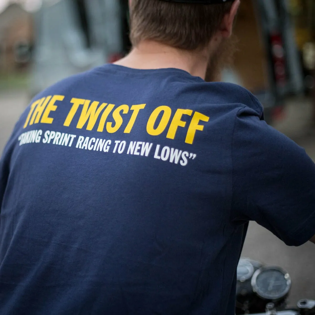 The Twist Off New Lows Tee - Navy