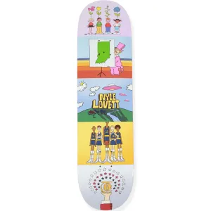 Theories Nyle Lovett School House Rock Skateboard Deck 8.375"