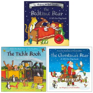 Tom and Bear Collection 3 Books Set By Ian Whybrow (The Bedtime Bear, The Tickle Book, The Christmas Bear)