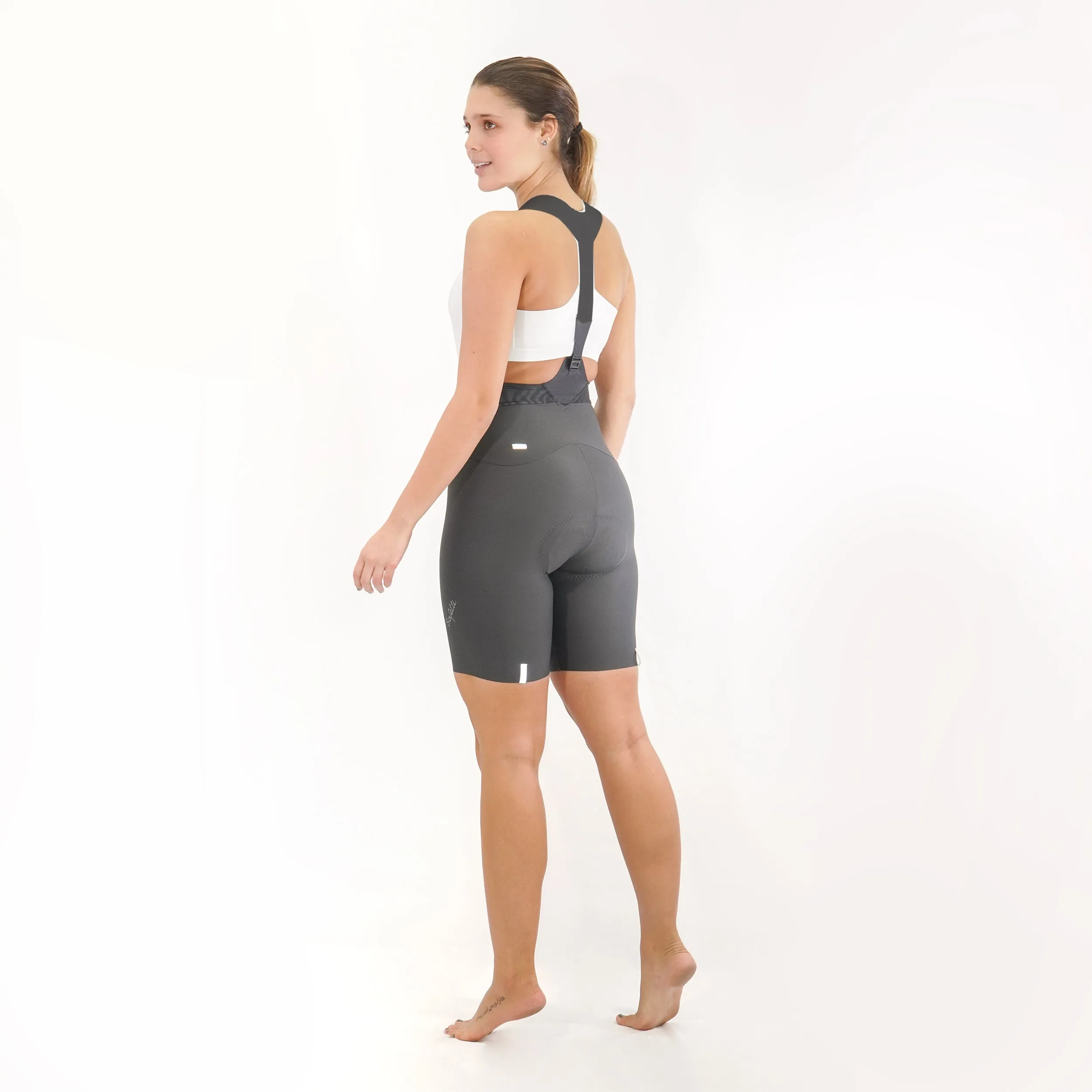 Toscana 2.0 - Grigio Cycling Bib shorts. Women