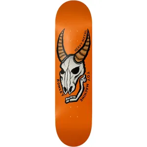 Toy Machine Geoff Rowley Heavy Metal Skateboard Deck 8.25"