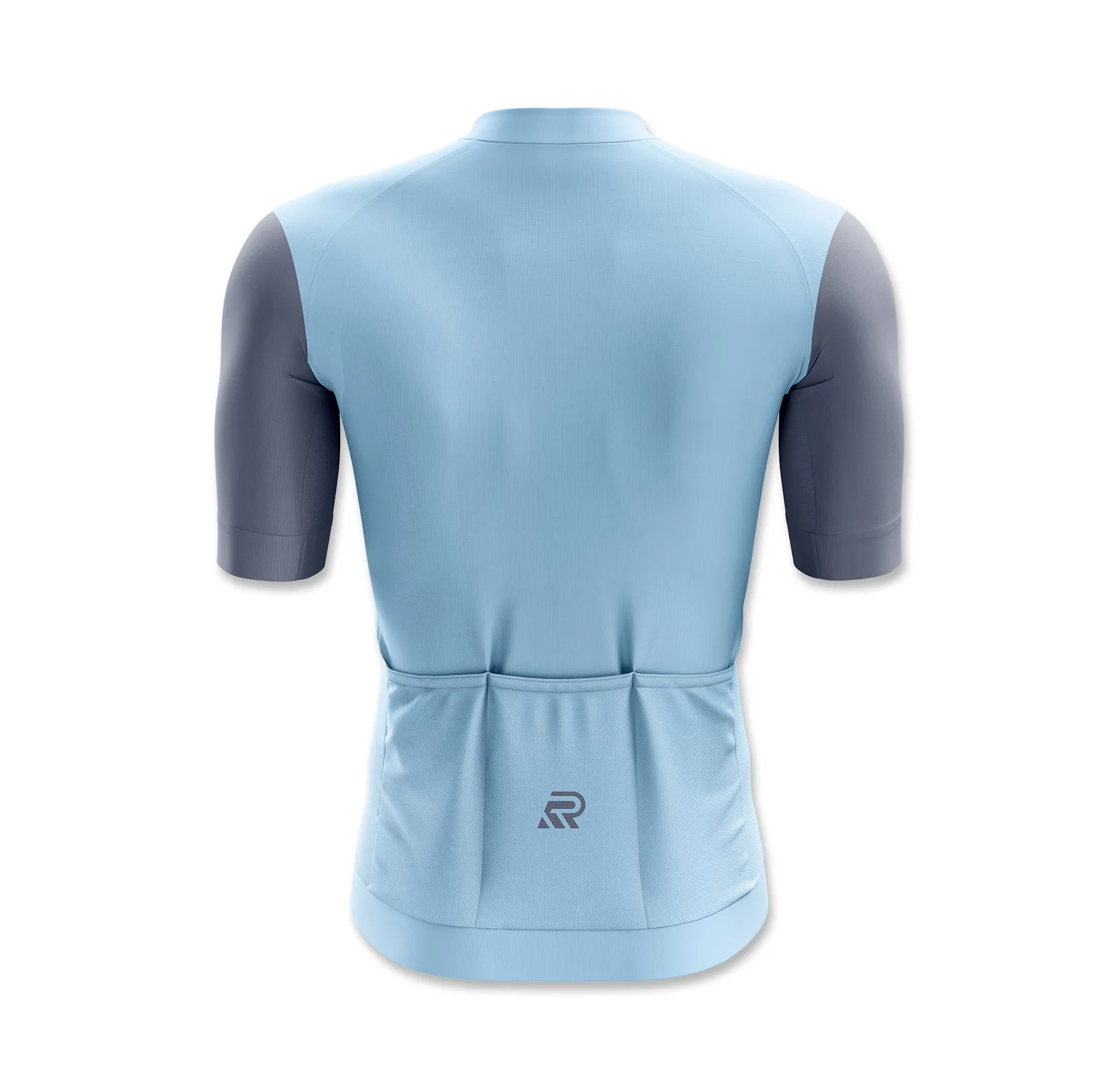 Tropical Blue Seamless Cycling Jersey