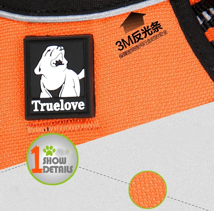 True Love Adjustable Dog Harness TLH5651 - Grass Green