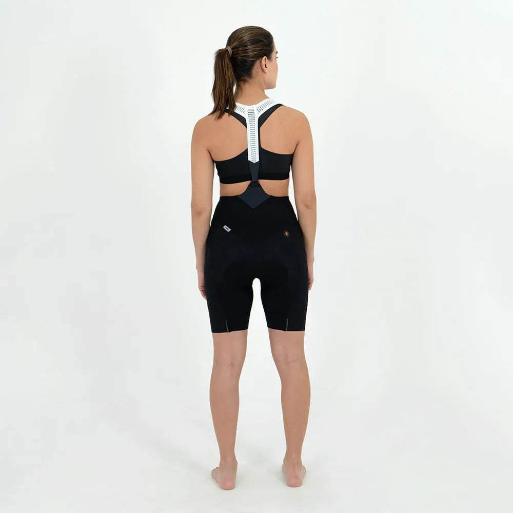 Uncover Gravel - Nero Cycling Bib Short. Women