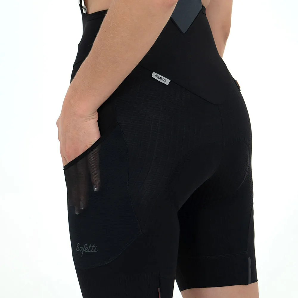 Uncover Gravel - Nero Cycling Bib Short. Women