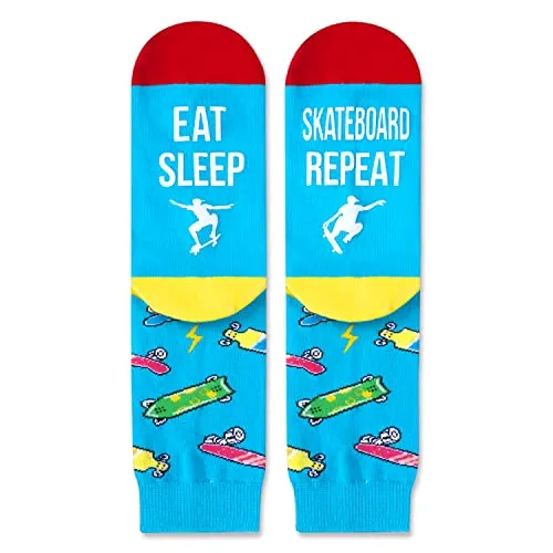 Unisex Cool Socks Funny Socks Skateboarding Socks Skateboard Socks, Skateboard Gifts Skateboarding Gifts Gifts For Skateboarder Funny Gifts