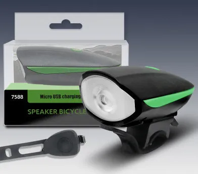 USB Rechargeable Waterproof Glare Flashlight for Bicycle   1 Week Warranty