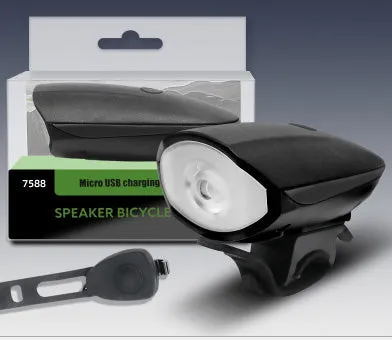 USB Rechargeable Waterproof Glare Flashlight for Bicycle   1 Week Warranty