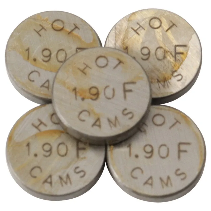 Valve Shim 5pk OD 9.48mm - Hot Cams
