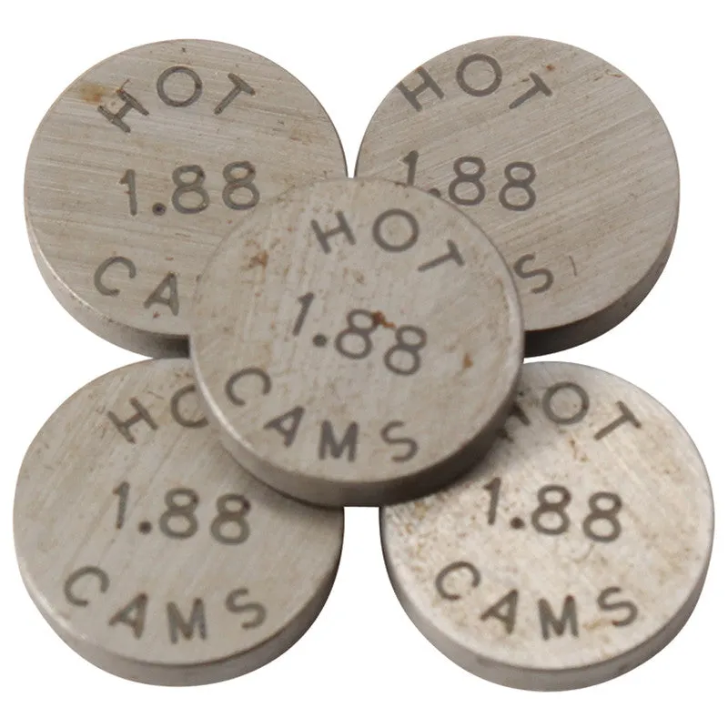 Valve Shim 5pk OD 9.48mm - Hot Cams