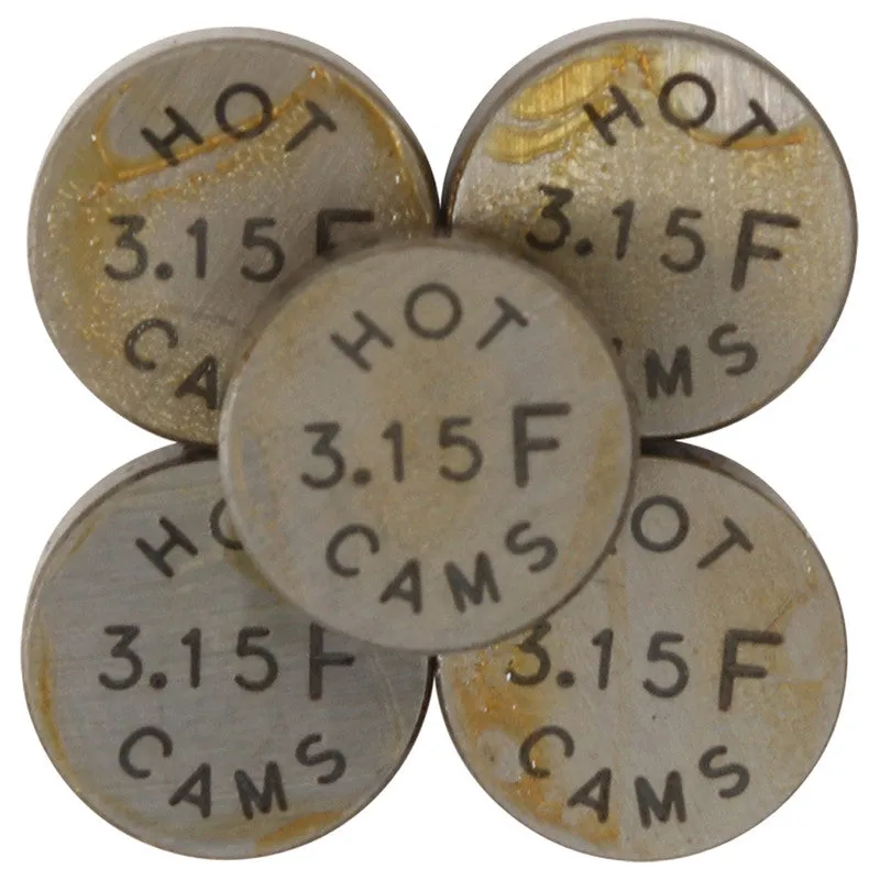 Valve Shim 5pk OD 9.48mm - Hot Cams
