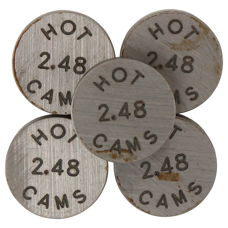 Valve Shim 5pk OD 9.48mm - Hot Cams