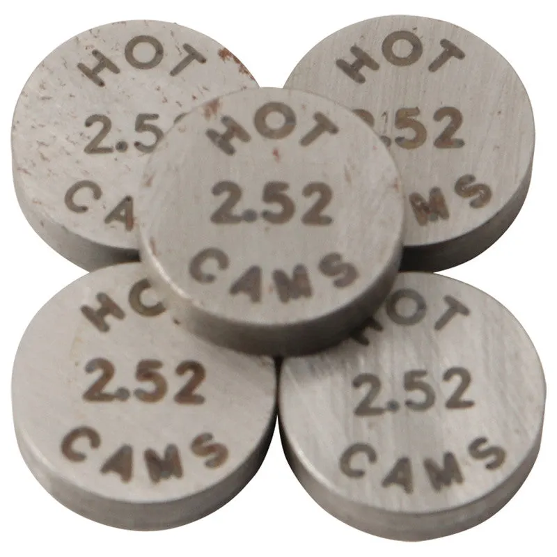 Valve Shim 5pk OD 9.48mm - Hot Cams