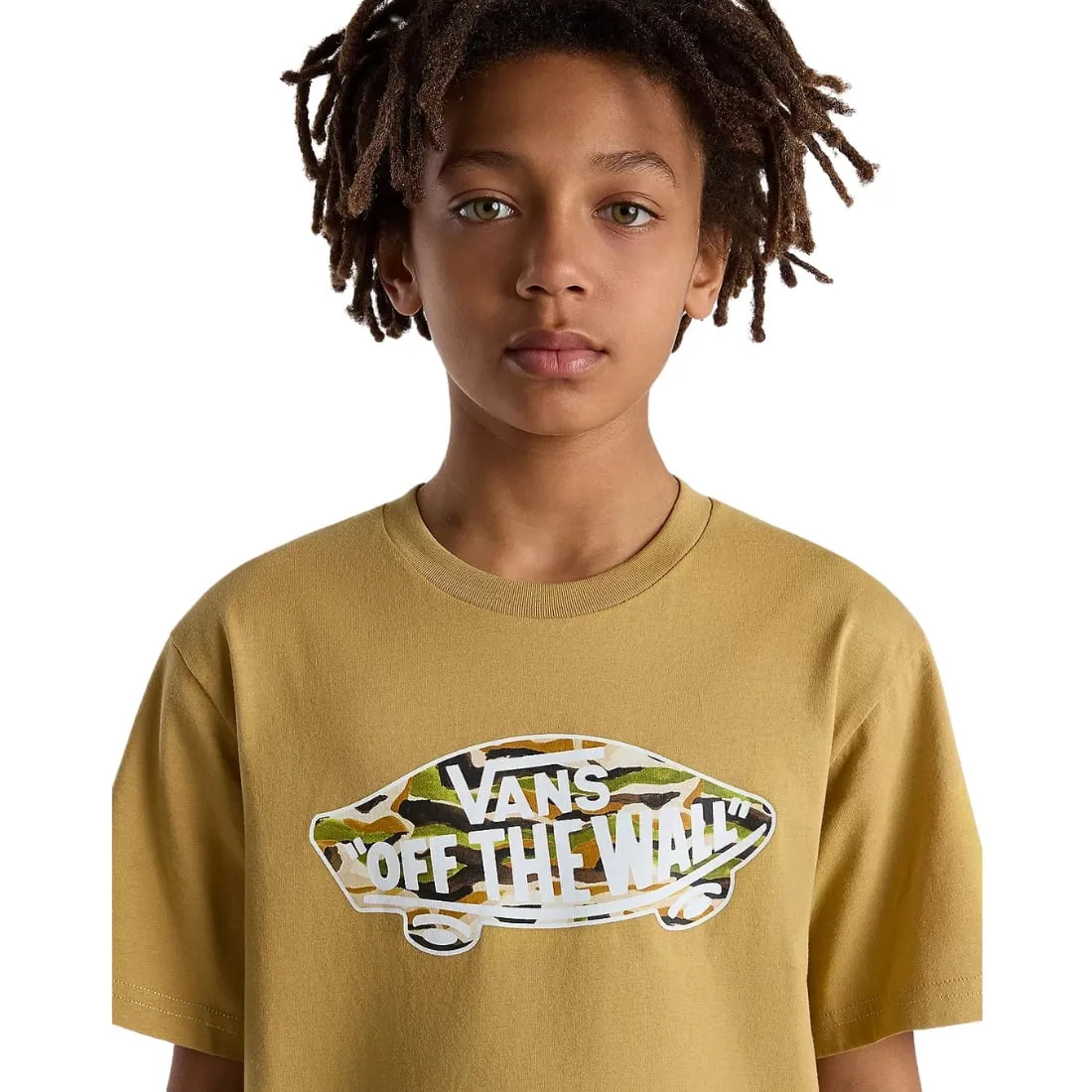 Vans Kids Style 76 Fill Boys T-Shirt - Antelope