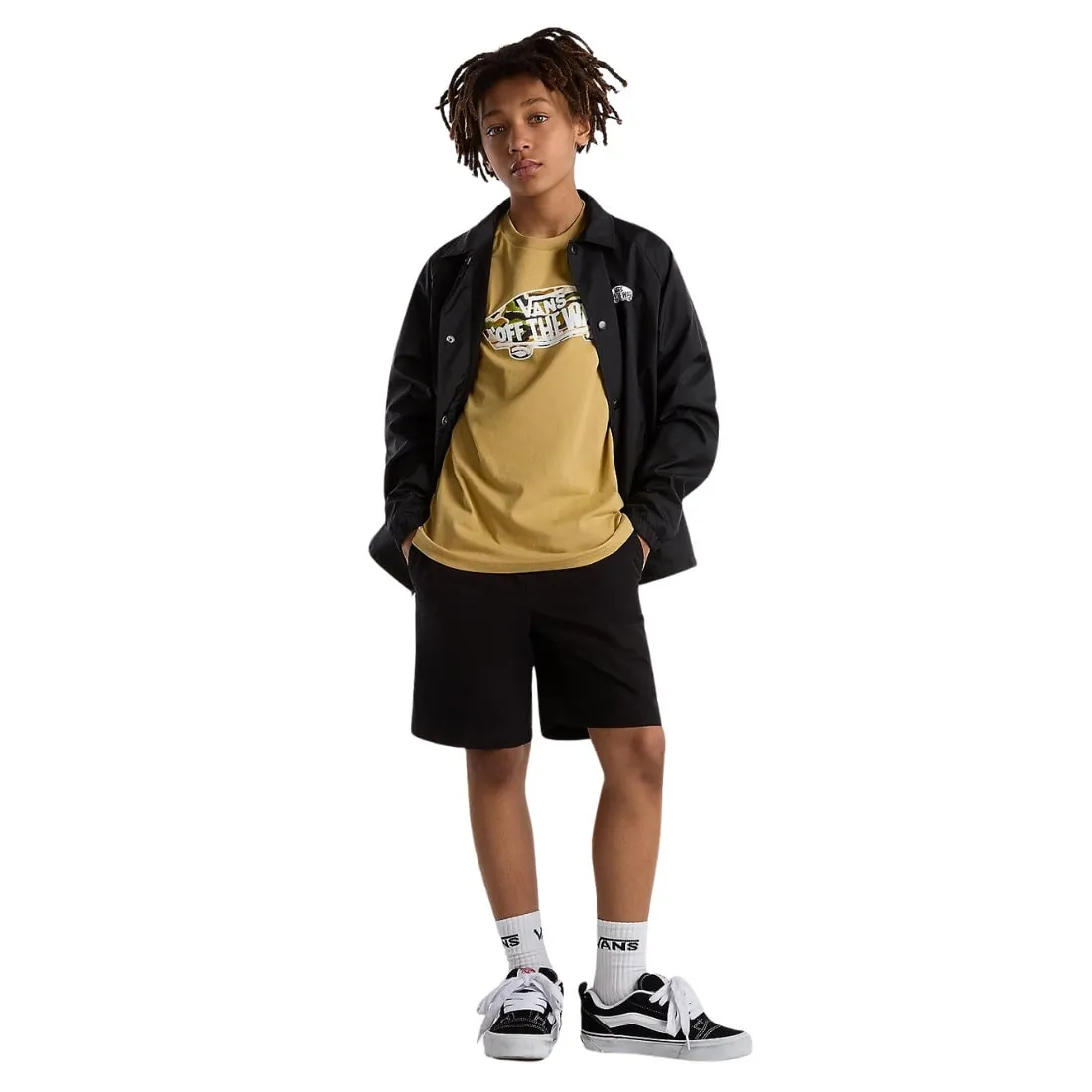 Vans Kids Style 76 Fill Boys T-Shirt - Antelope