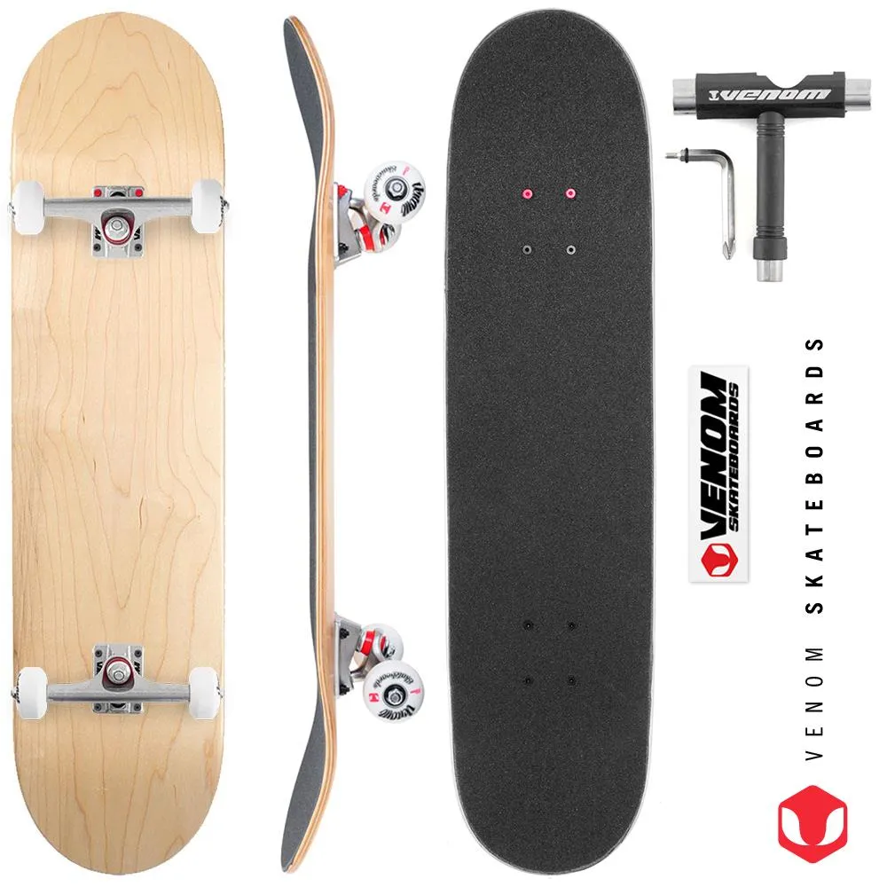 Venom Skateboards Complete Skateboard & Pens - 8.0"
