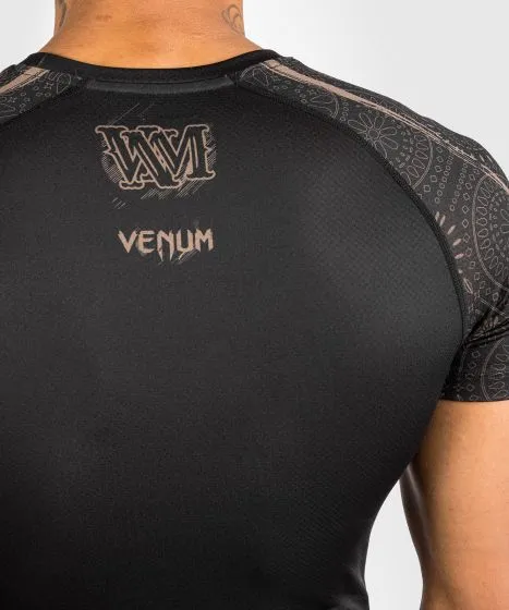 Venum® Santa Muerte Dark Side - Rashguard Short Sleeves
