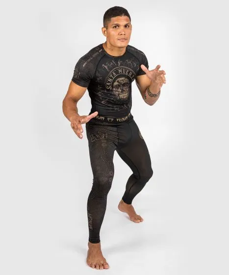 Venum® Santa Muerte Dark Side - Rashguard Short Sleeves