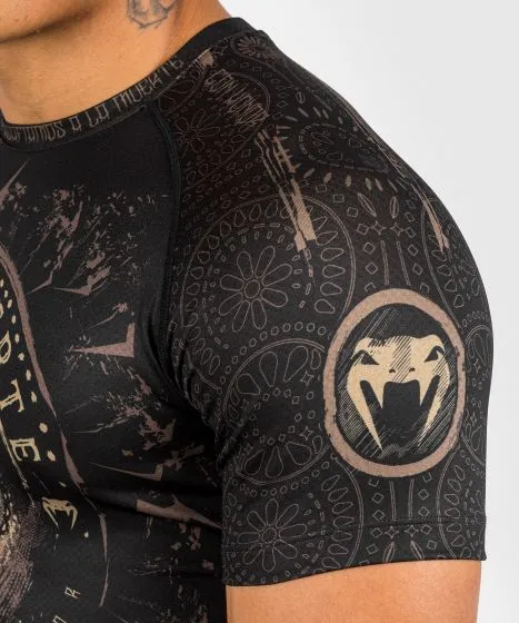 Venum® Santa Muerte Dark Side - Rashguard Short Sleeves