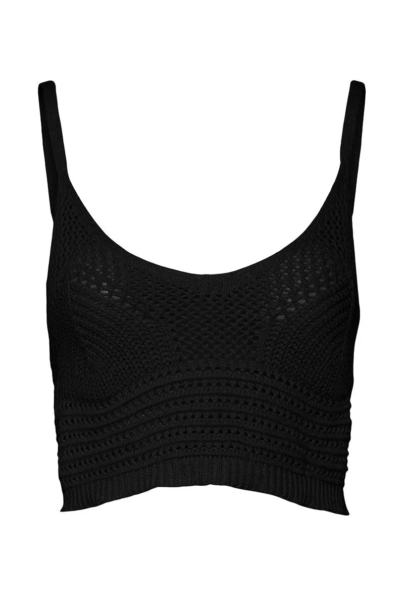 VERO MODA JUSTINE SL CROPPED TOP