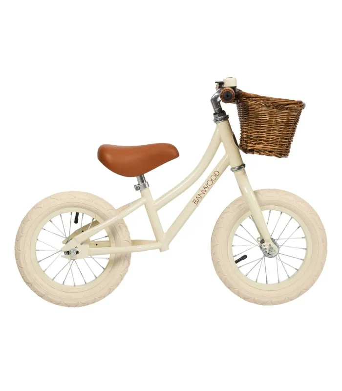 Vintage Balance Bike - Cream