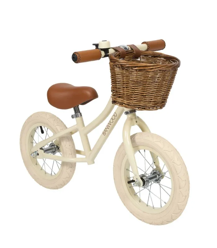 Vintage Balance Bike - Cream