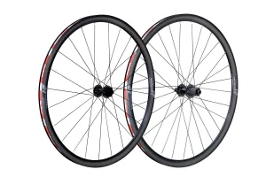 Vision Team 30 TC Thru Axle Disc Wheelset - Shimano HG - 6 Bolt