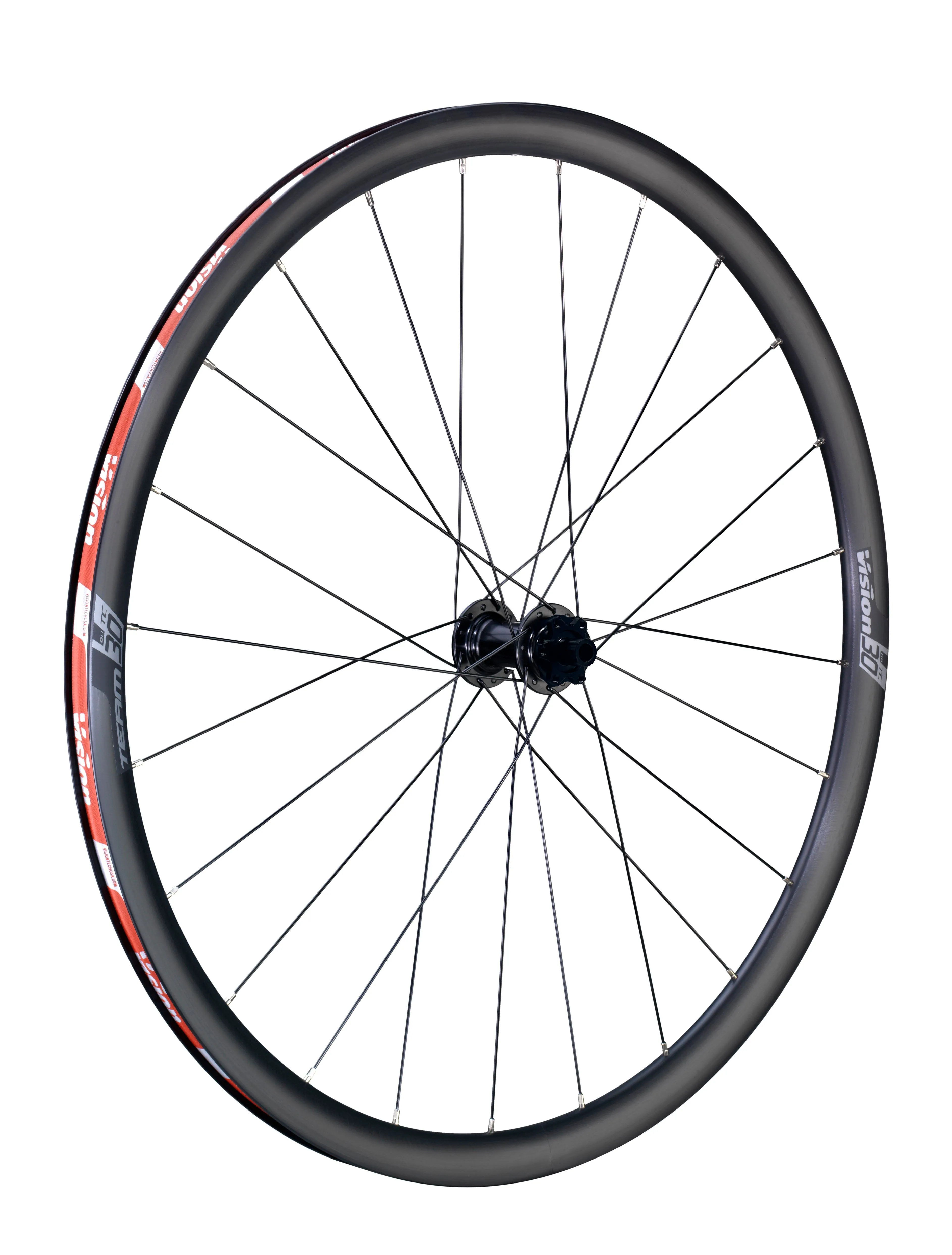 Vision Team 30 TC Thru Axle Disc Wheelset - Shimano HG - 6 Bolt