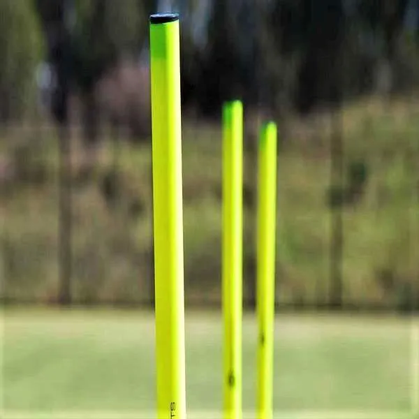 VIVO Portable Spring Agility Poles - 4 Pieces in a Carry Bag