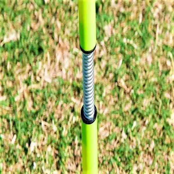 VIVO Portable Spring Agility Poles - 4 Pieces in a Carry Bag