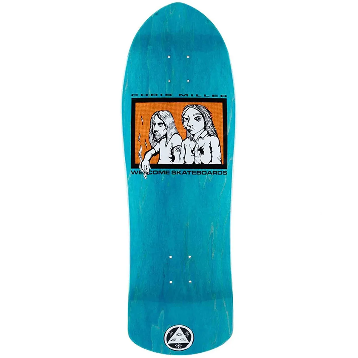 Welcome - Chris Miller Couple on Crossone 10.0 Skateboard Deck