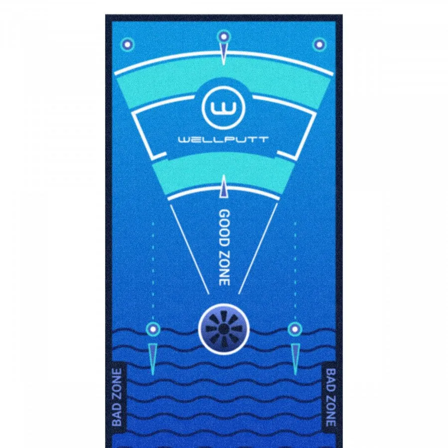 Wellputt 13ft Putting Mat – Ocean 52 Special Edition