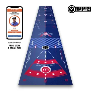 Wellputt 13ft Putting Mat – Stars and Stripes Special Edition
