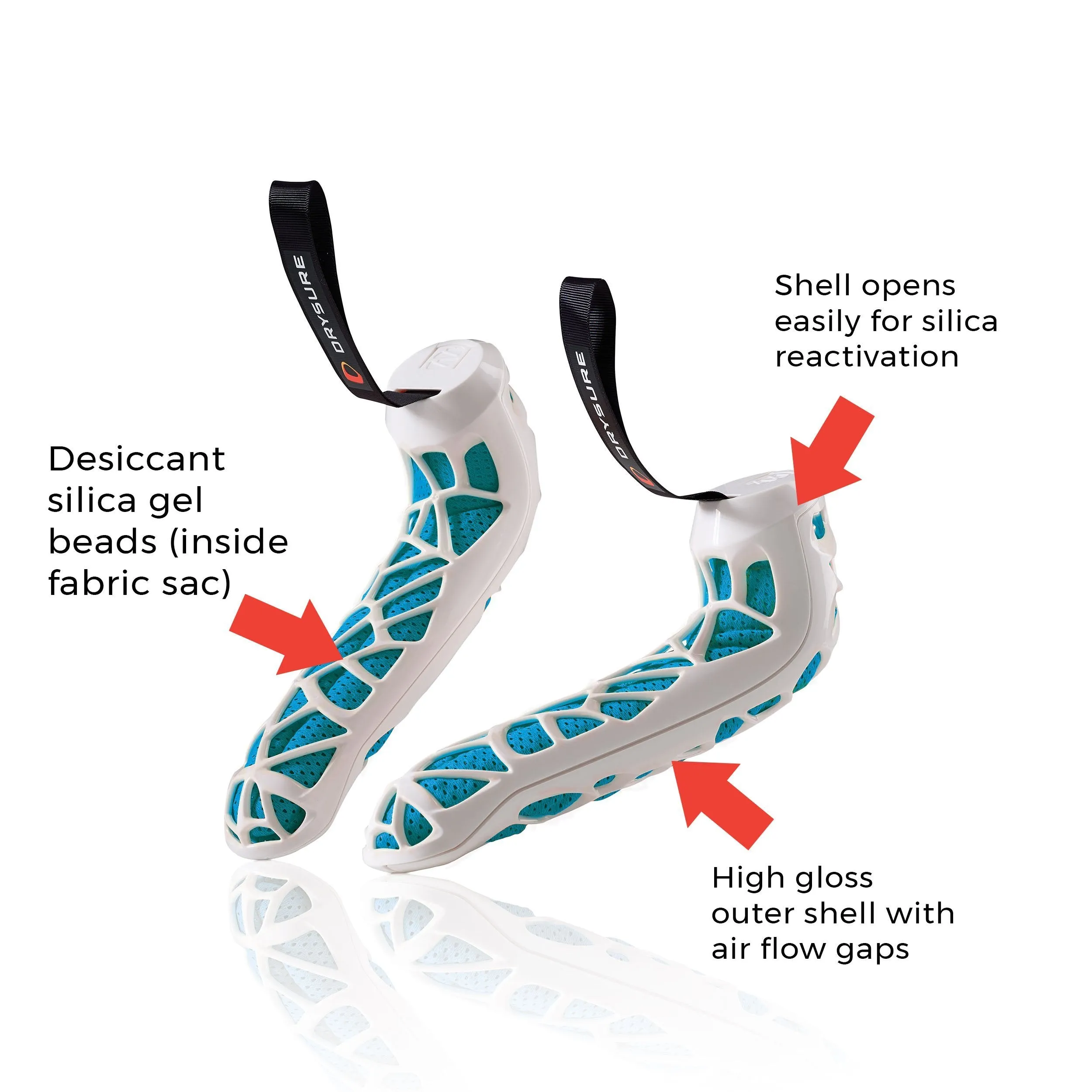 White & Black Drysure Active