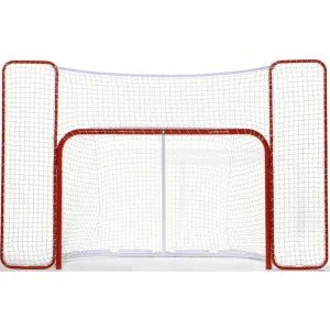 Winnwell Proform Hockey Net with Quiknet Mesh and Backstop