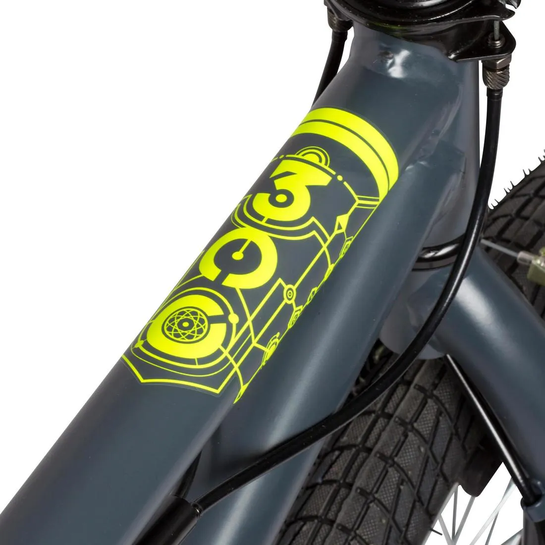 Wipe 300 Kids' BMX - Grey