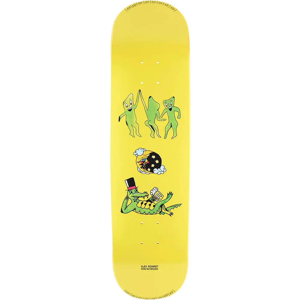 WKND Alex Shmidt Croc O'Clock Skateboard Deck 8.75" PS