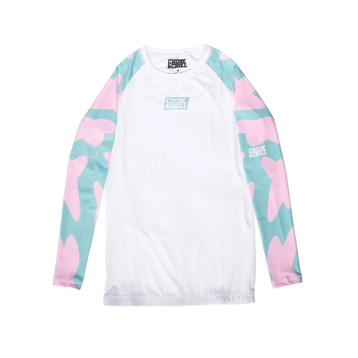 Women Rashguard Minty Pink - Long Sleeve