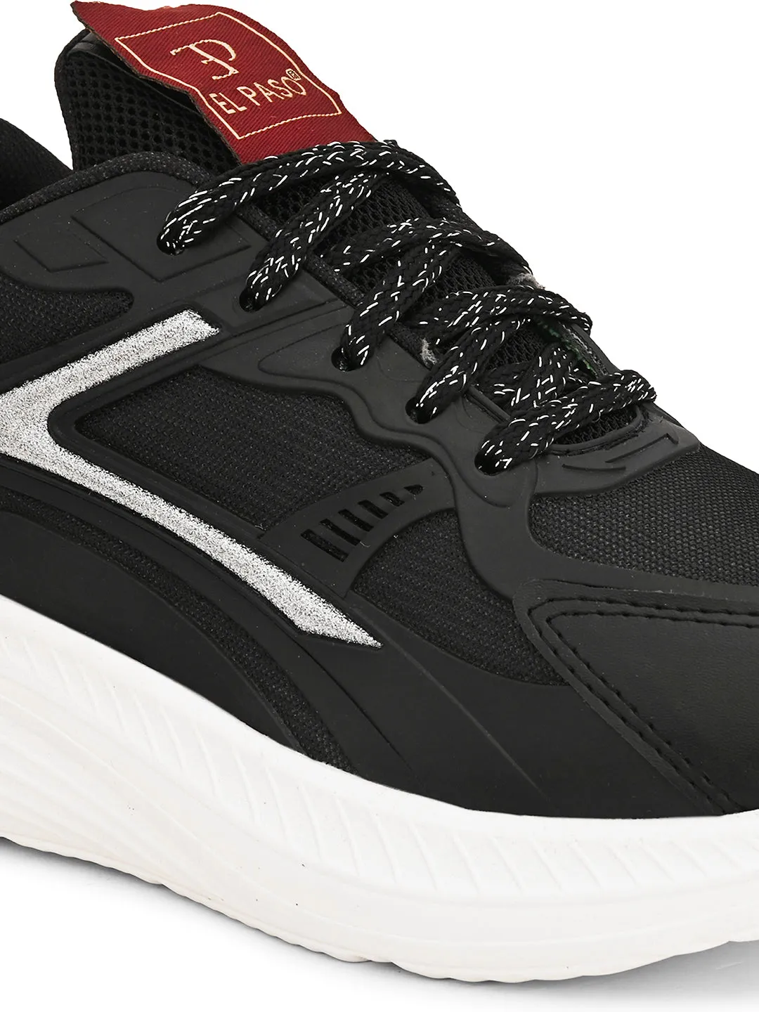 Women Solid Round Toe Lightweight Sneakers