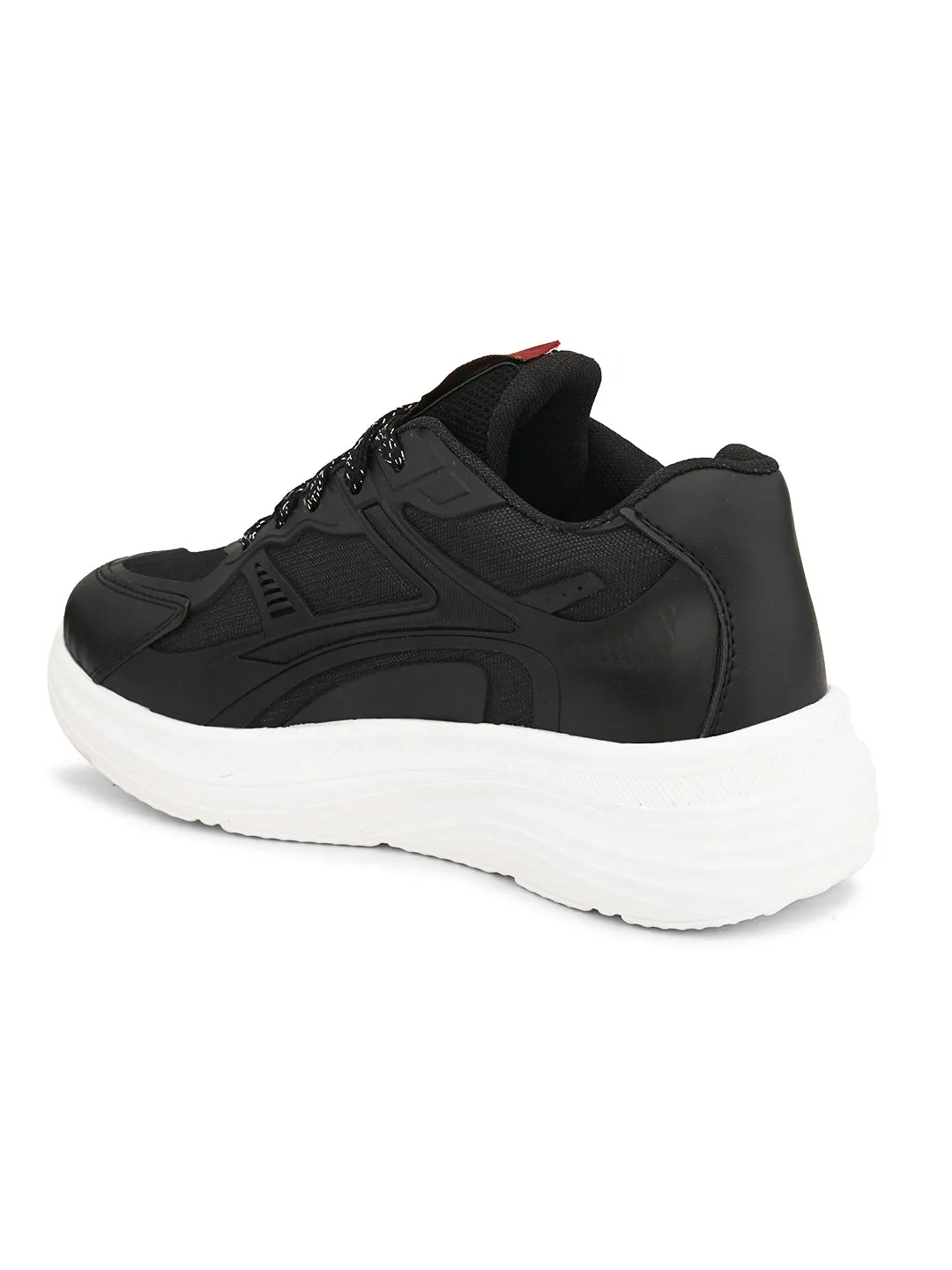 Women Solid Round Toe Lightweight Sneakers