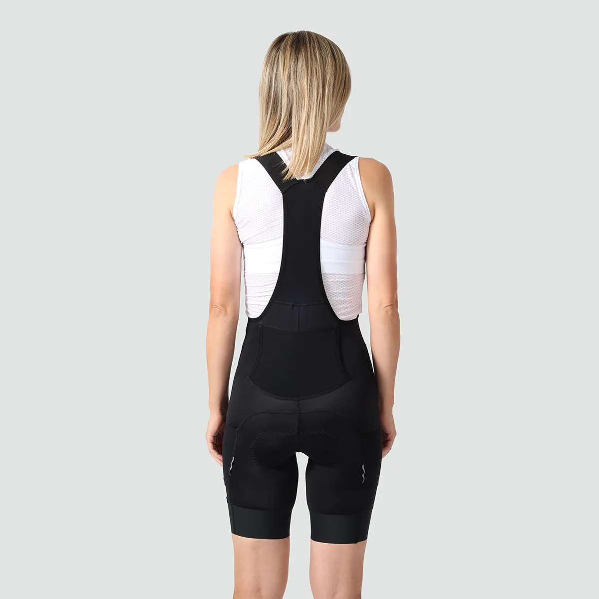 Women's ABR1 Pocket Bib Shorts - Black