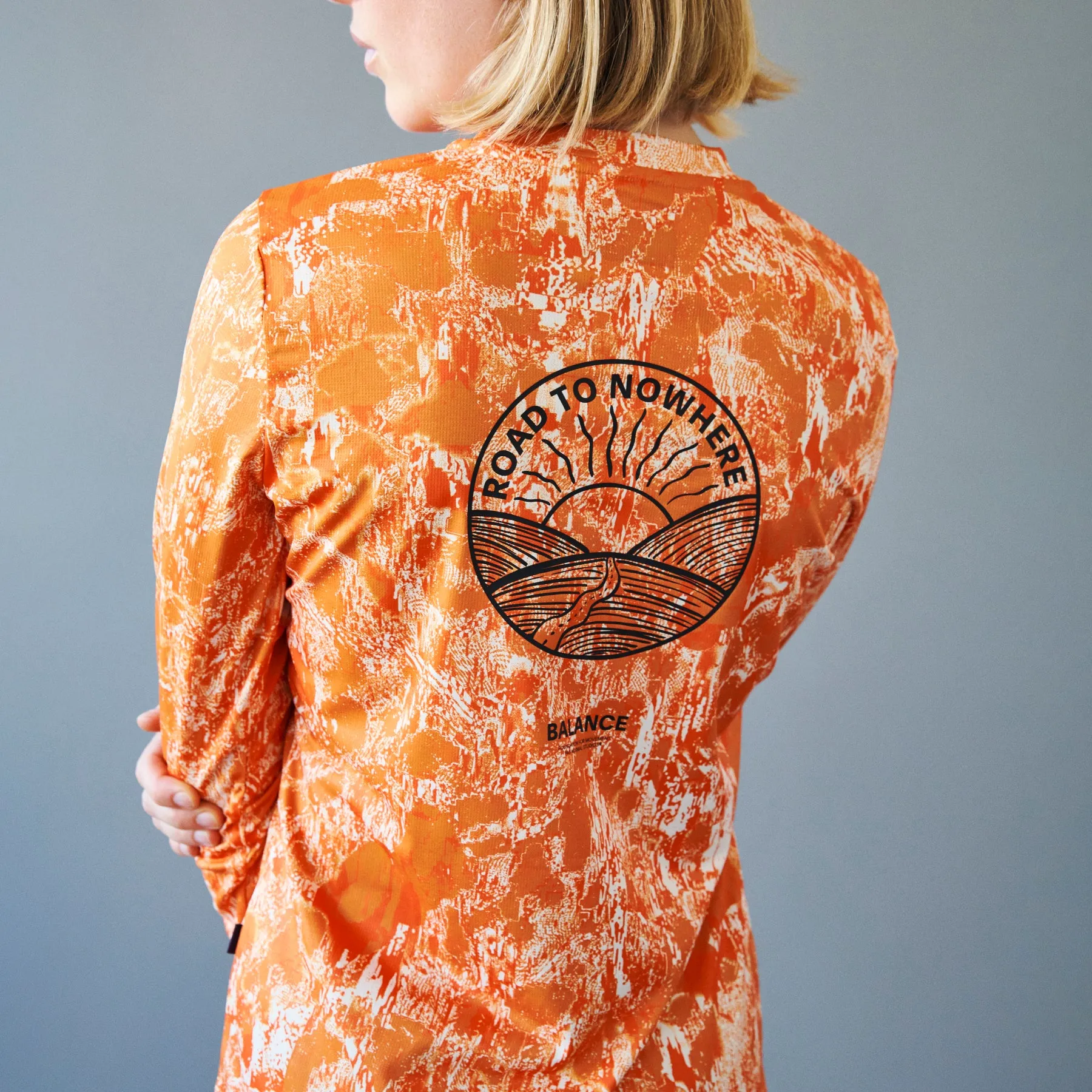 Women's Balance Long Sleeve T-shirt - AOP