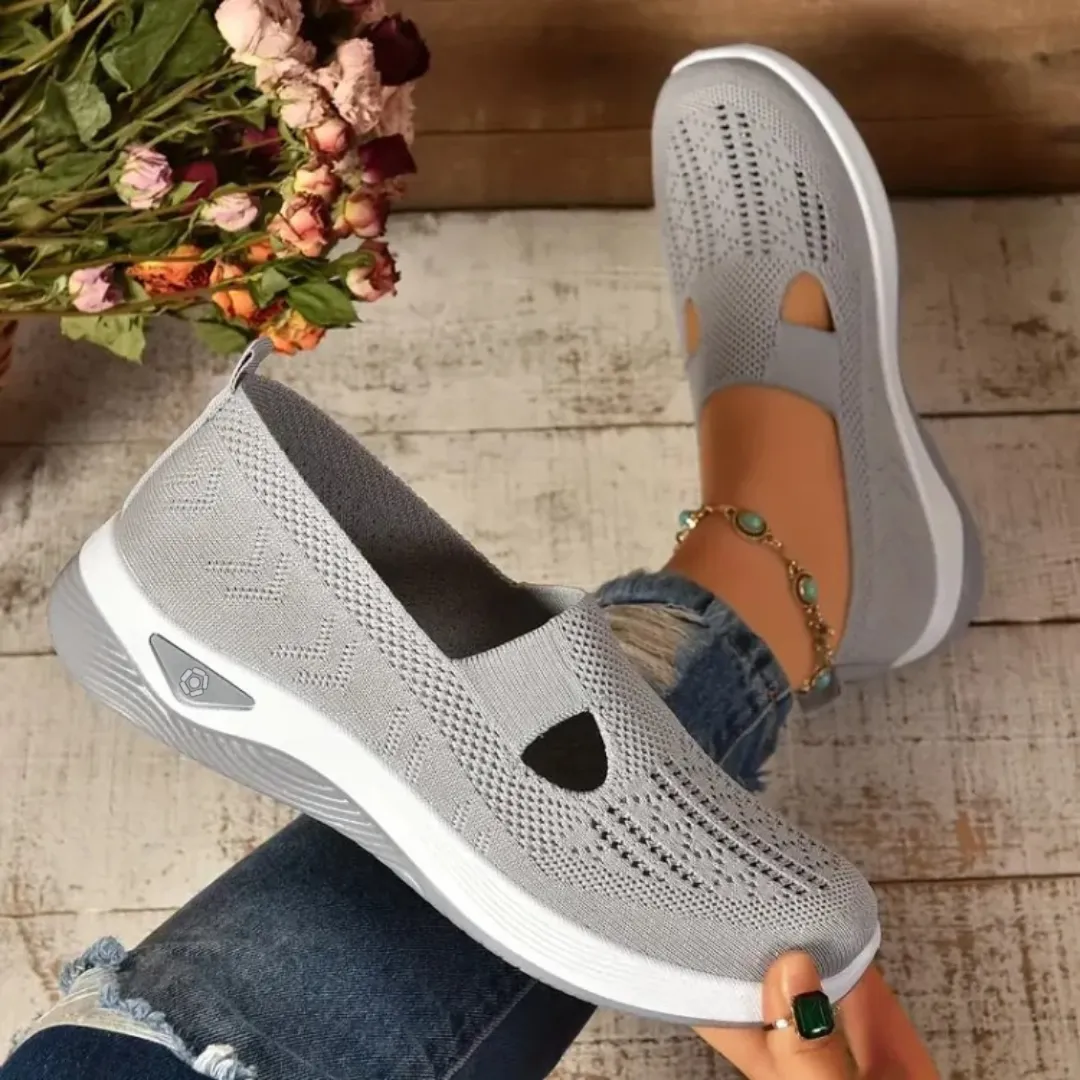 Women's Casual Breathable Slip On Orthopedic Walking Sneakers